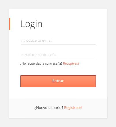 Logins interface inspiration 28