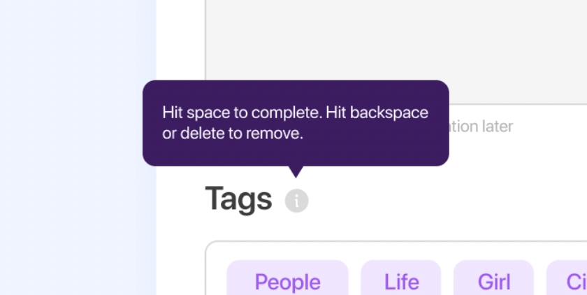 Tooltips interface inspiration 15