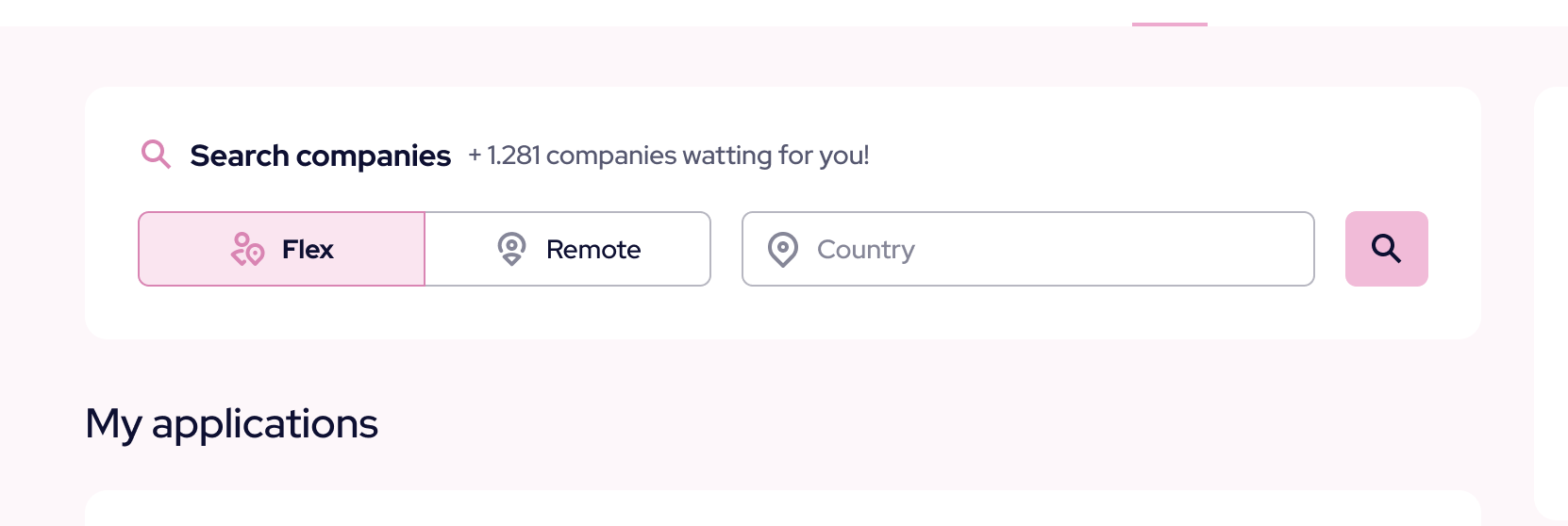 Search interface inspiration 17