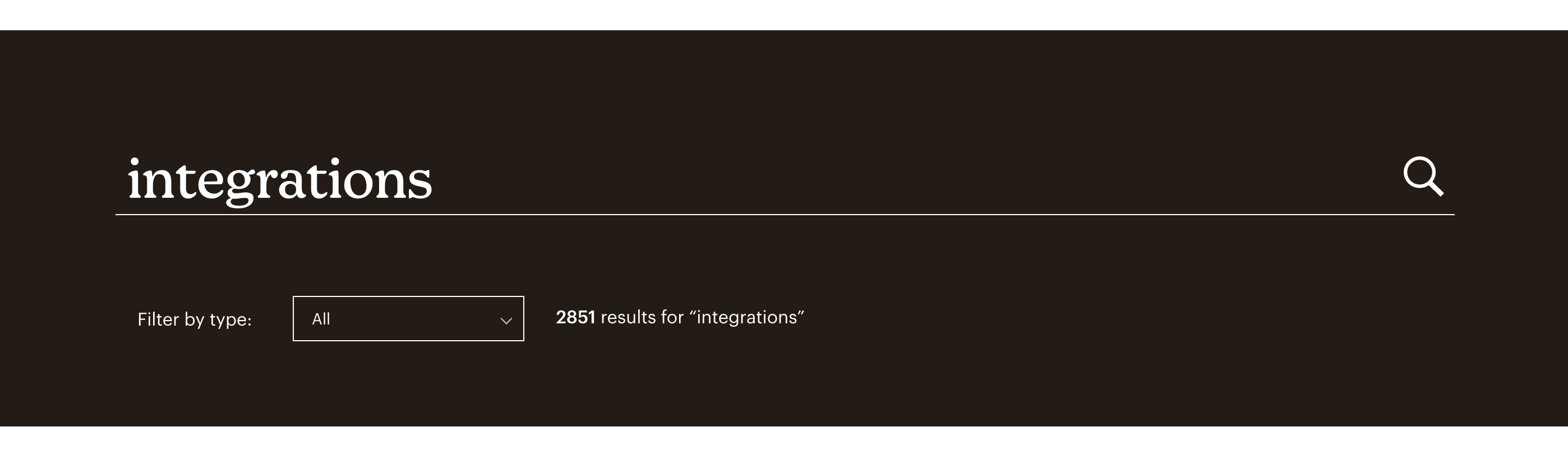 Search interface inspiration 16