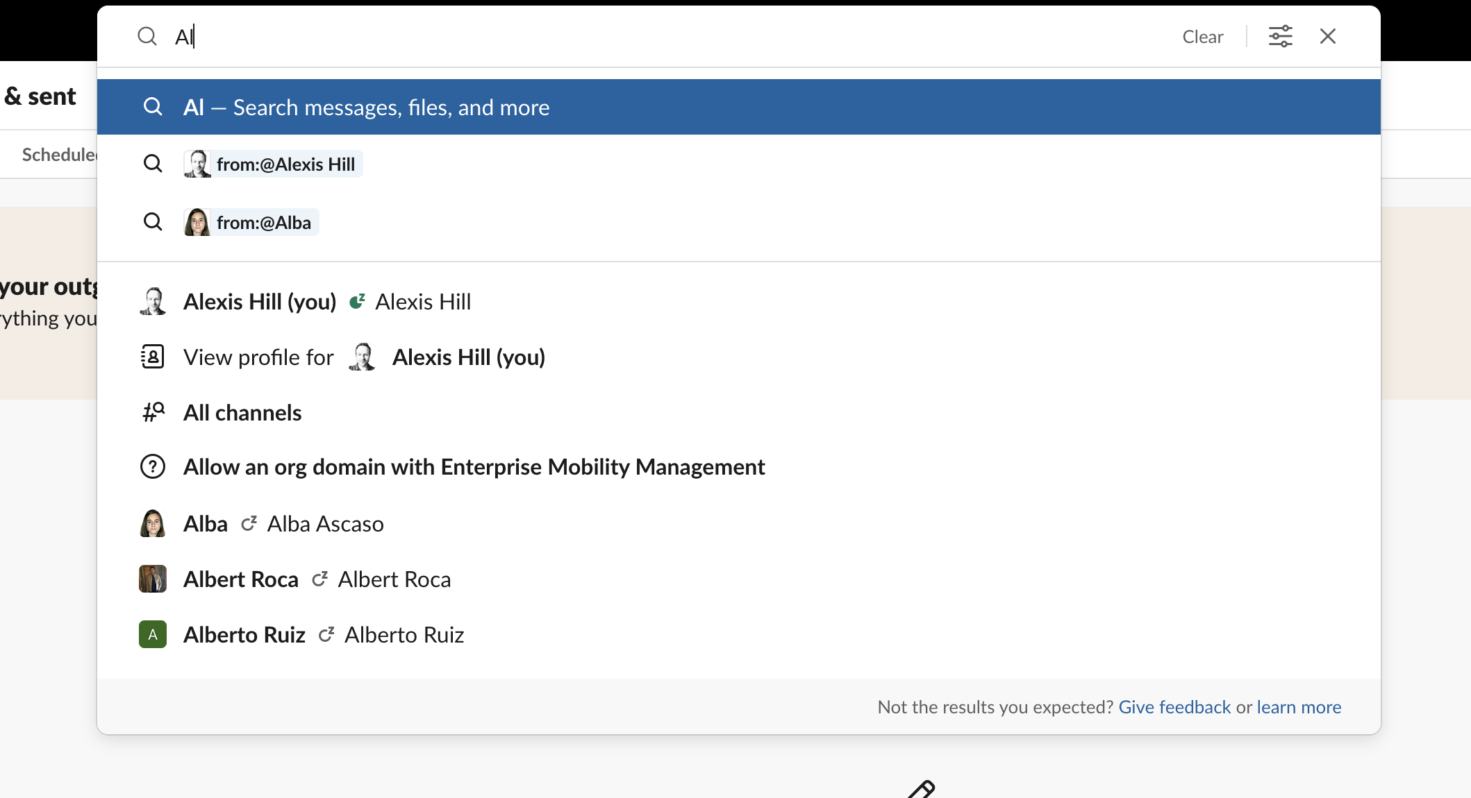 Search interface inspiration 25