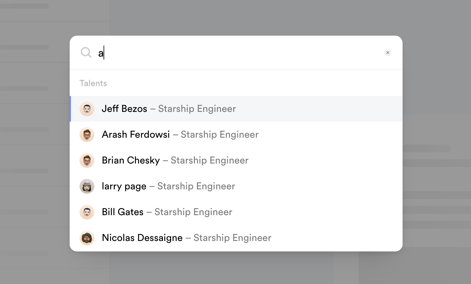 Search interface inspiration 14