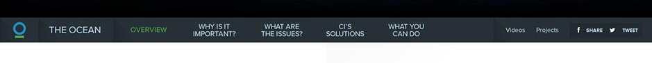Horizontal menu interface inspiration 13