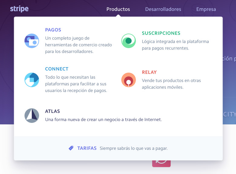 Dropdown interface inspiration 17