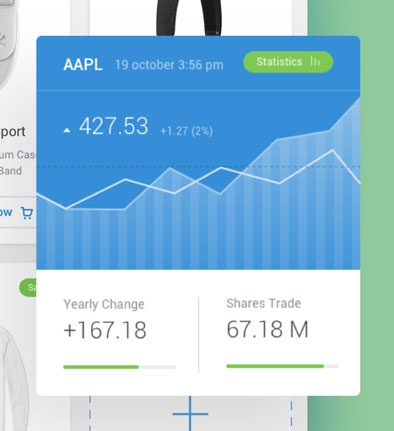Stats interface inspiration 13