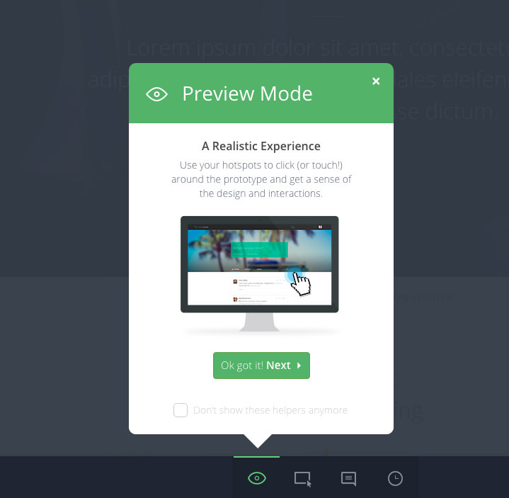 Helpers interface inspiration 13