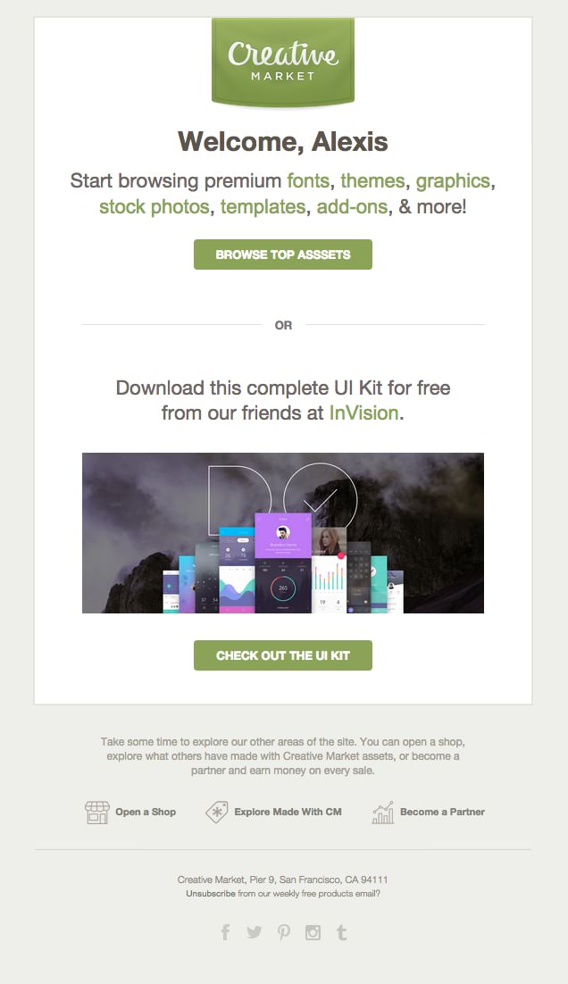 Mails interface inspiration 15