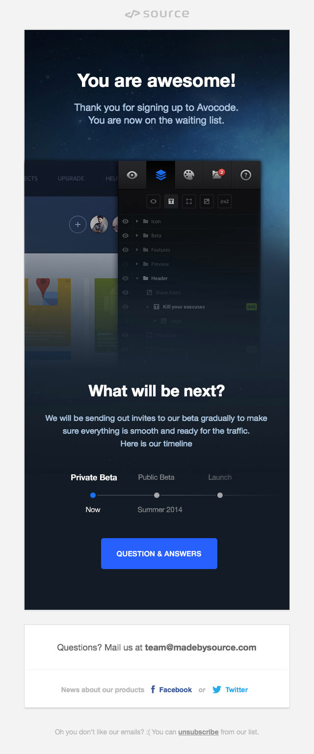 Mails interface inspiration 25