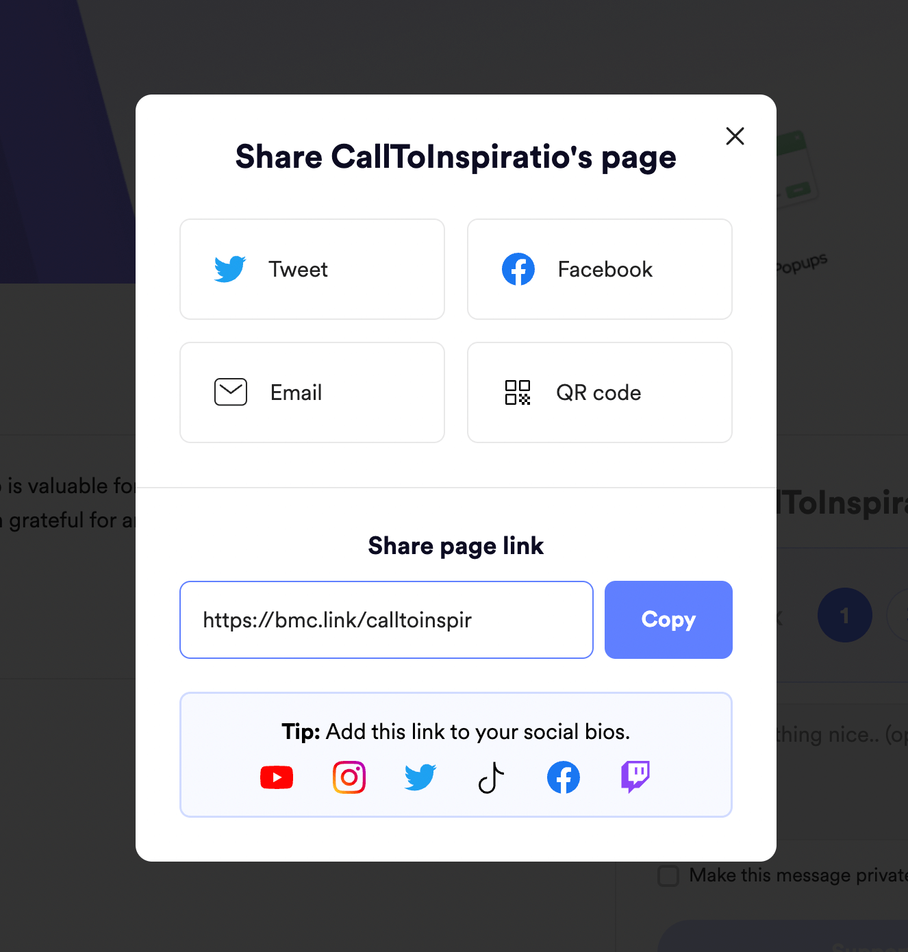 Share interface inspiration 20
