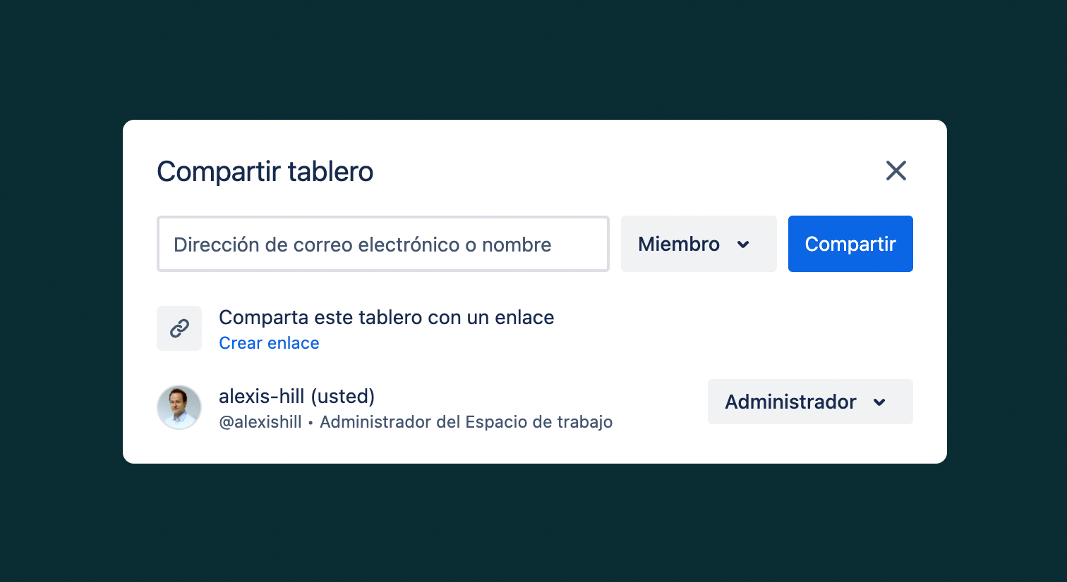 Share interface inspiration 24