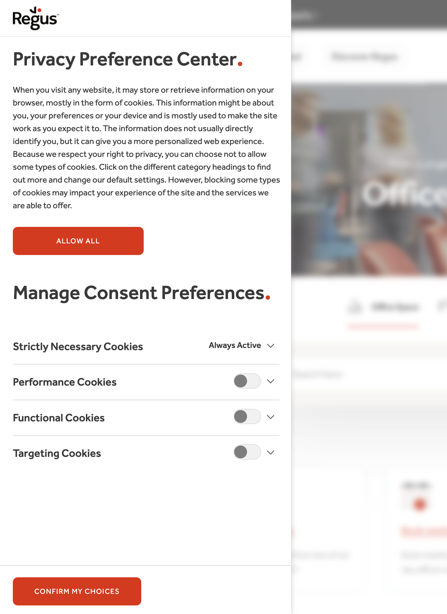 Cookies interface inspiration 28