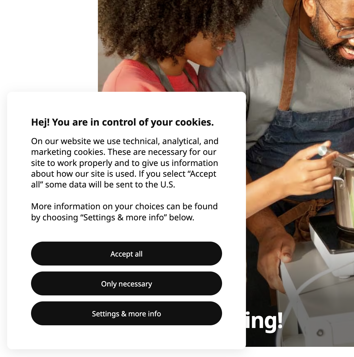 Cookies interface inspiration 26