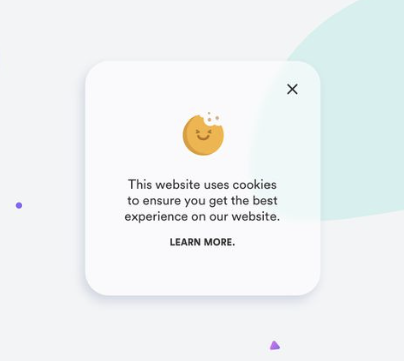 Cookies interface inspiration 16