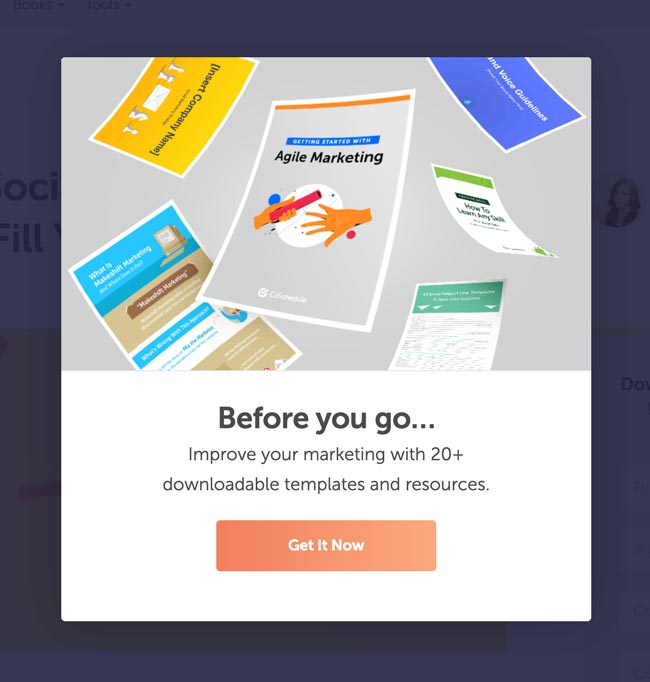 Popups interface inspiration 21