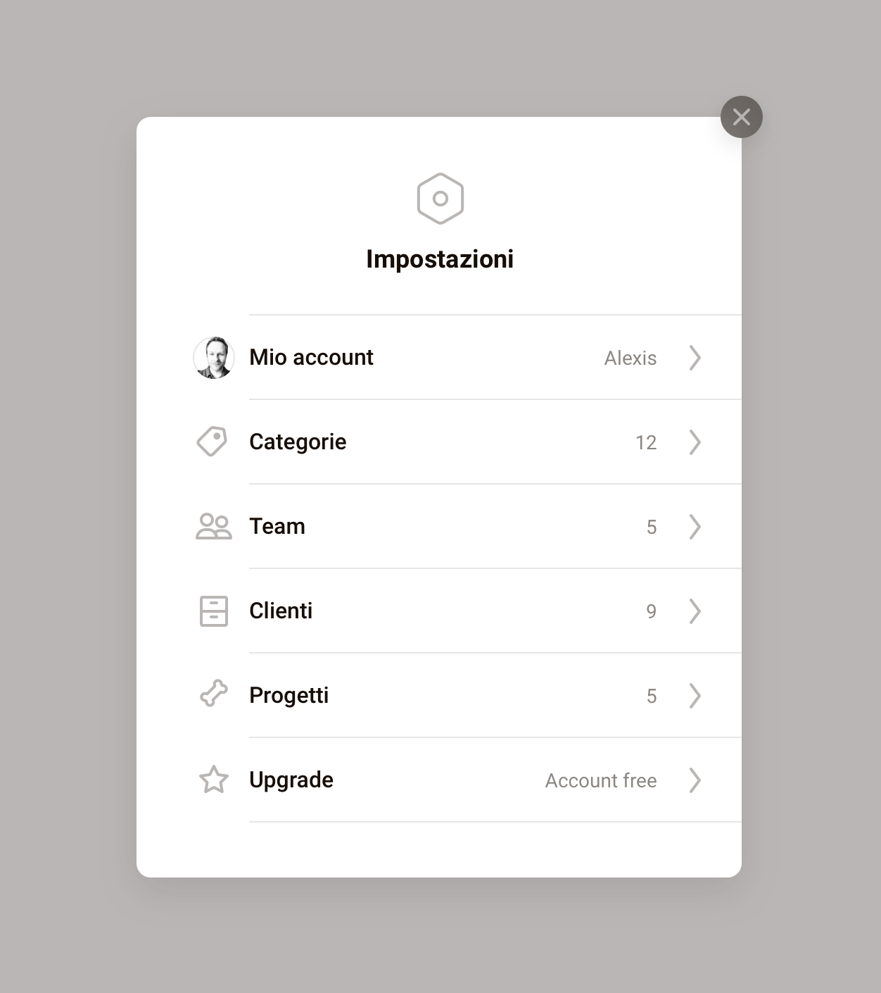 Popups interface inspiration 20