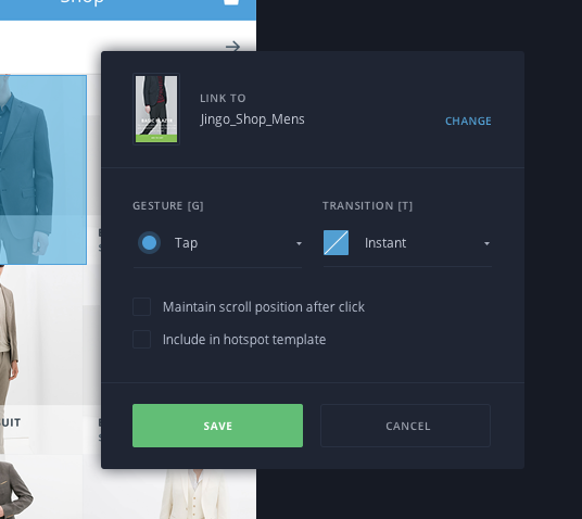Popups interface inspiration 30
