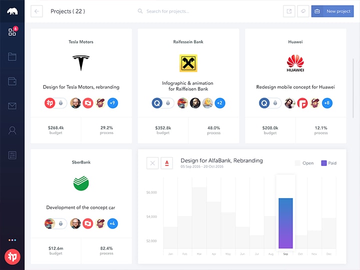 Dashboard interface inspiration 21