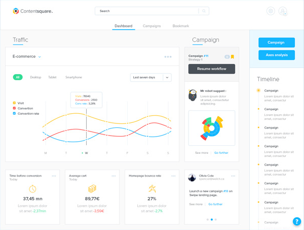 Dashboard interface inspiration 22