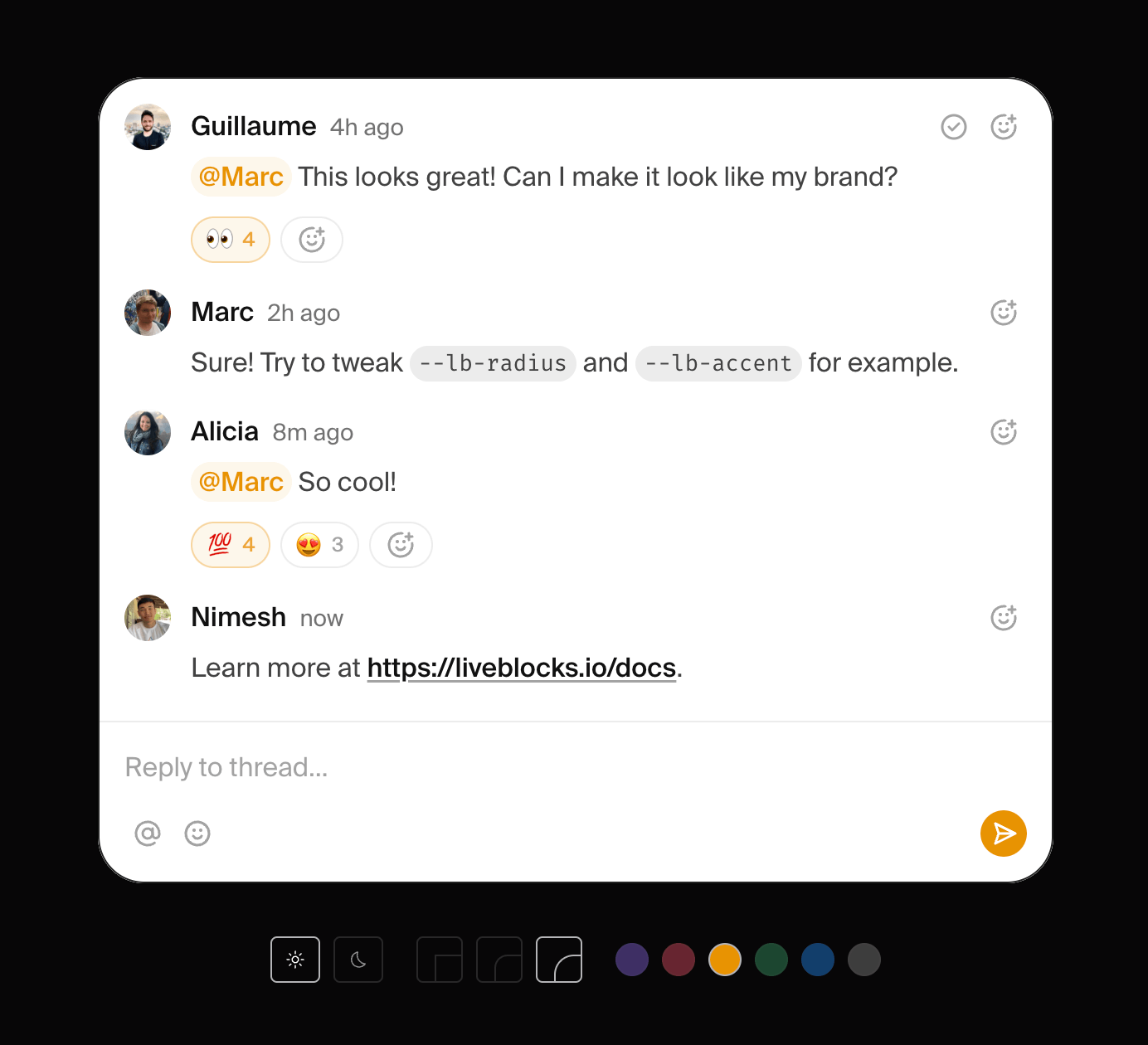 Chat interface inspiration 24