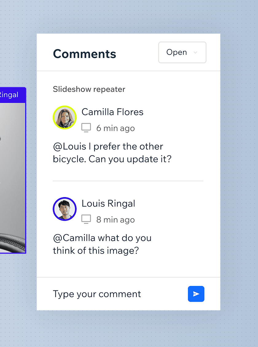 Chat interface inspiration 19