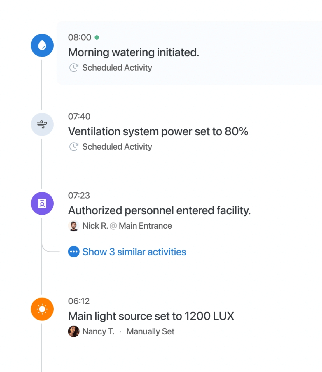 Timeline interface inspiration 14