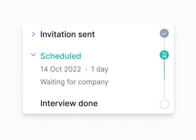 Timeline interface inspiration 19