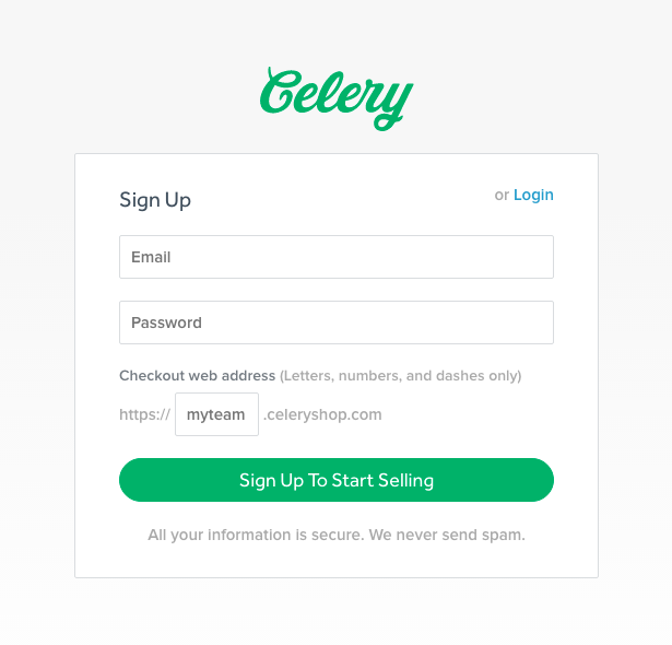 Sign Ups interface inspiration 20