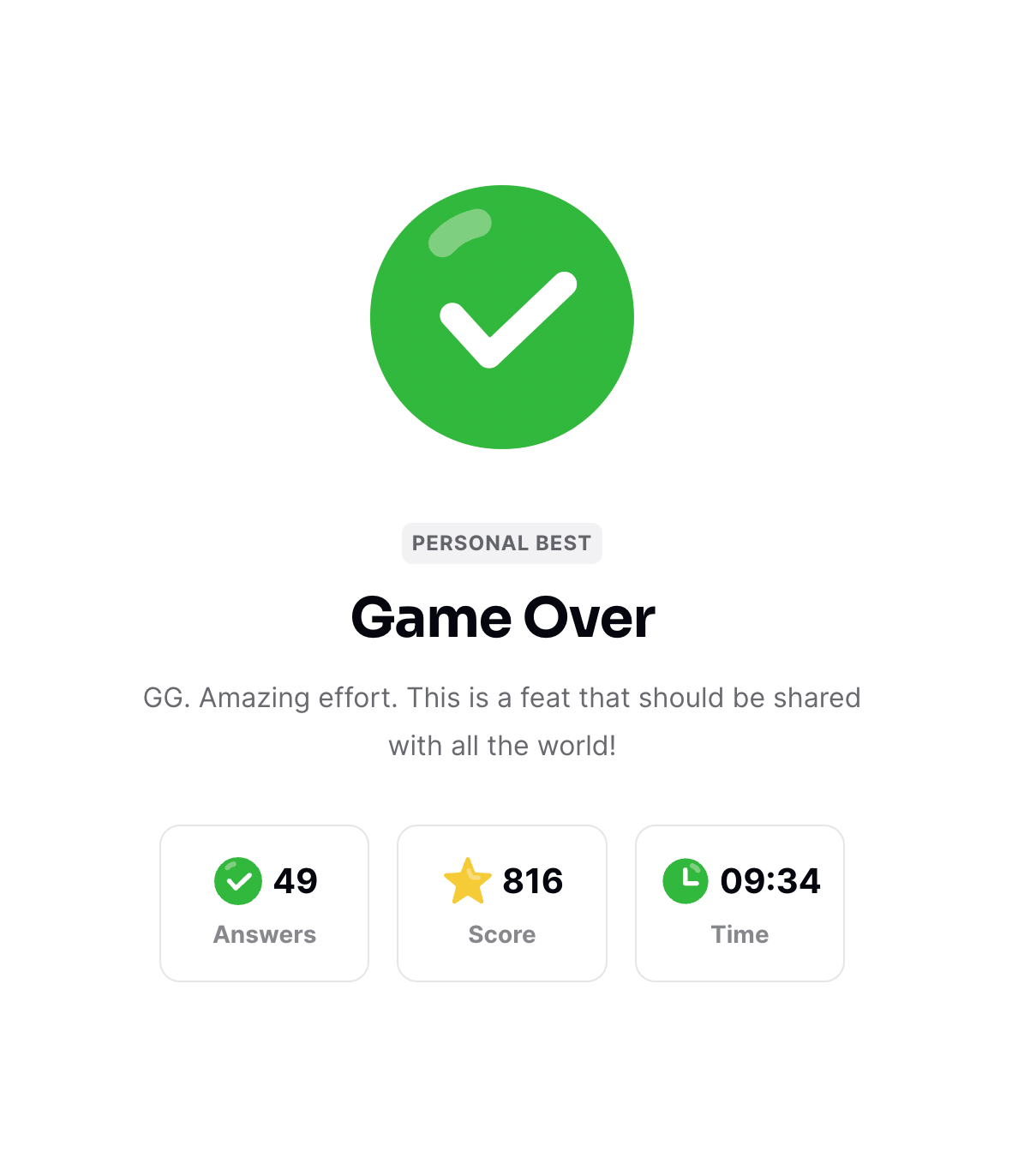 Success interface inspiration 23