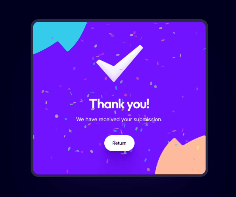 Success interface inspiration 24