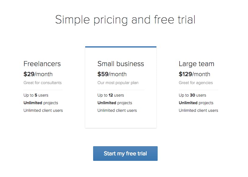 Pricing interface inspiration 19