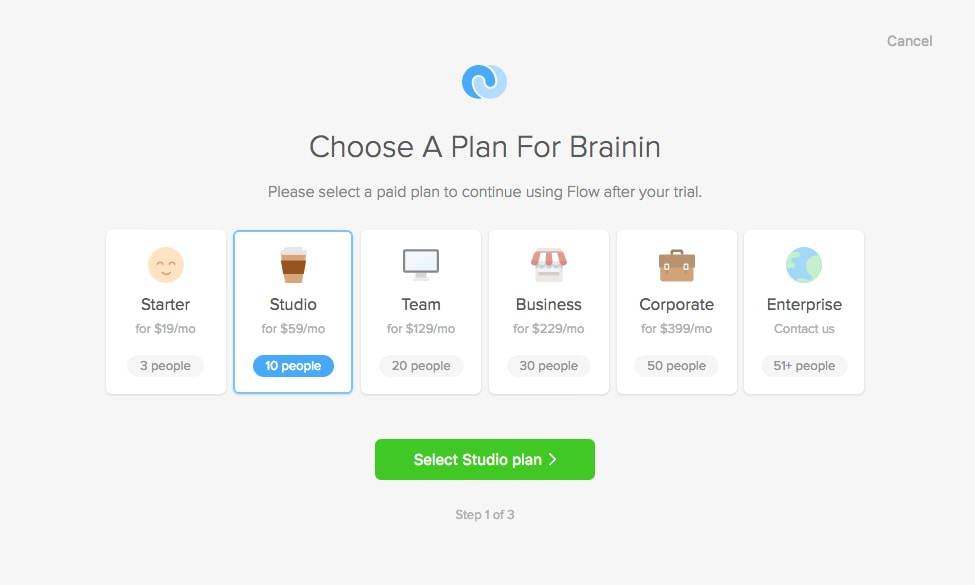 Pricing interface inspiration 24