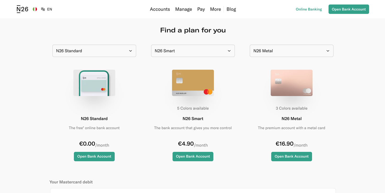 Pricing interface inspiration 29