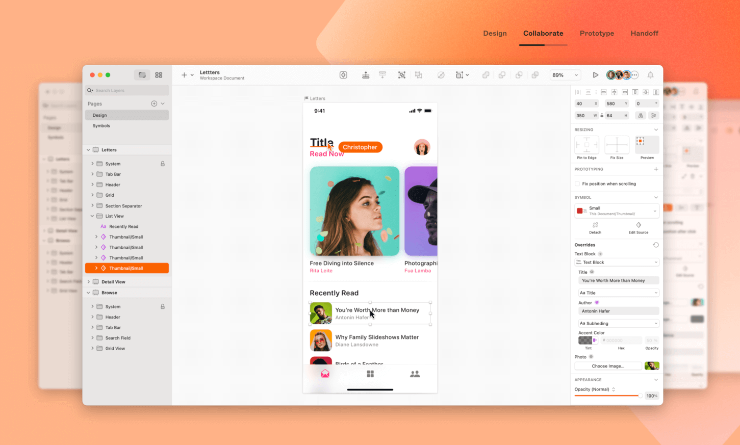 Carrousel interface inspiration 20