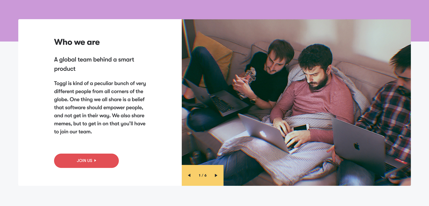 Carrousel interface inspiration 30