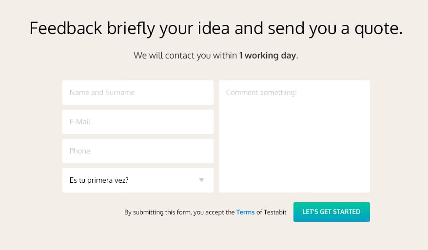 Forms interface inspiration 18