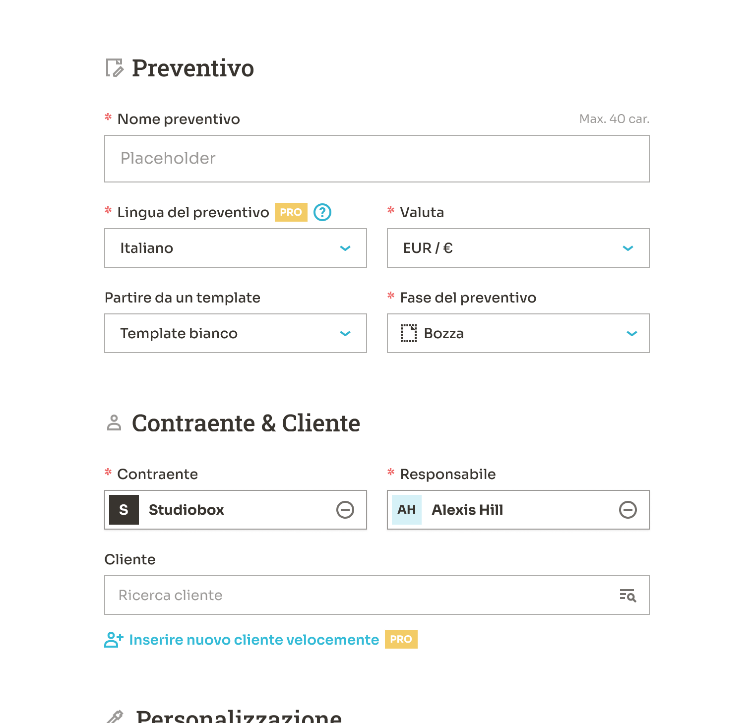 Forms interface inspiration 28