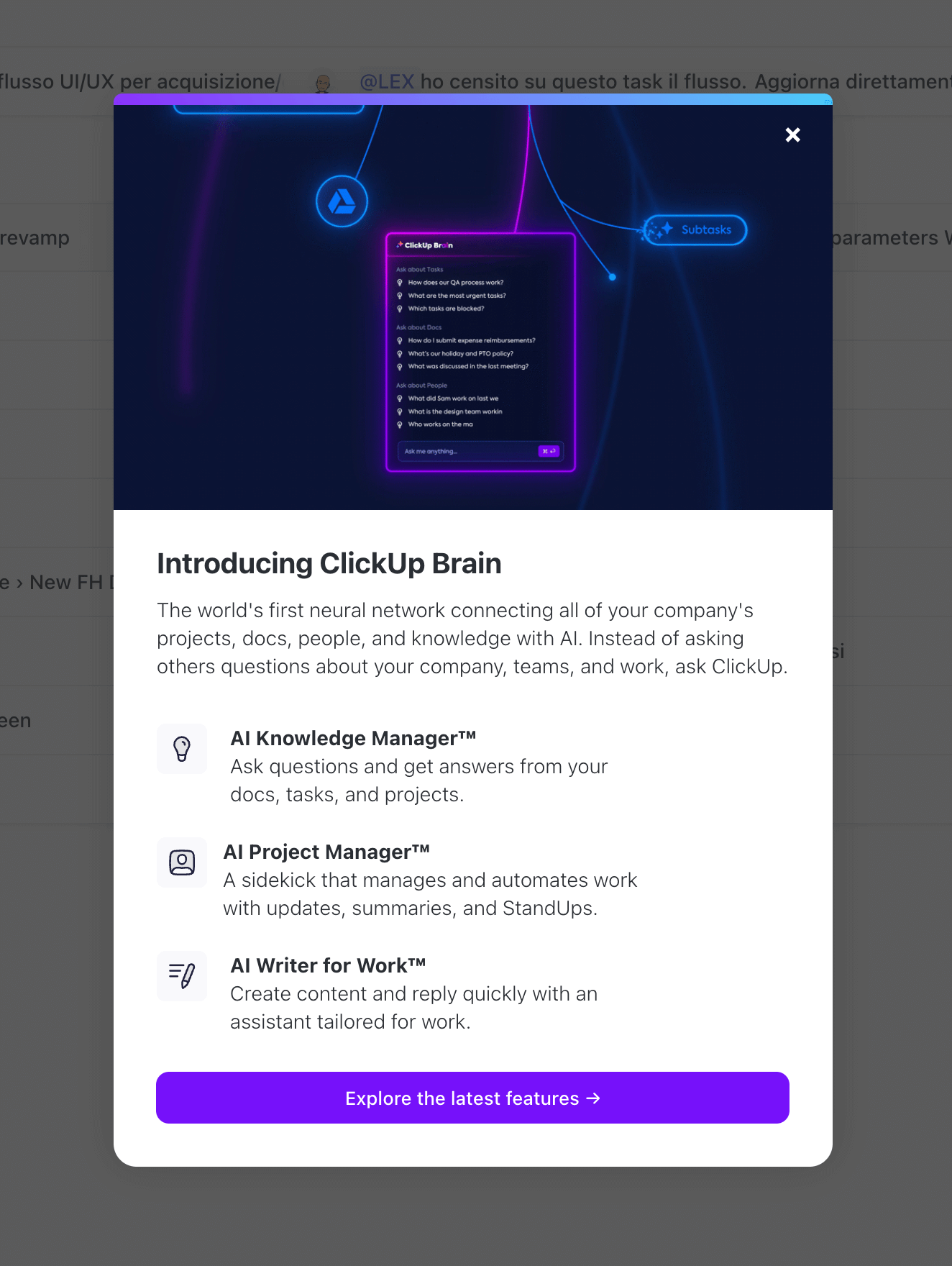 Features interface inspiration 16