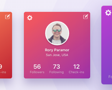 User Profile interface inspiration 15