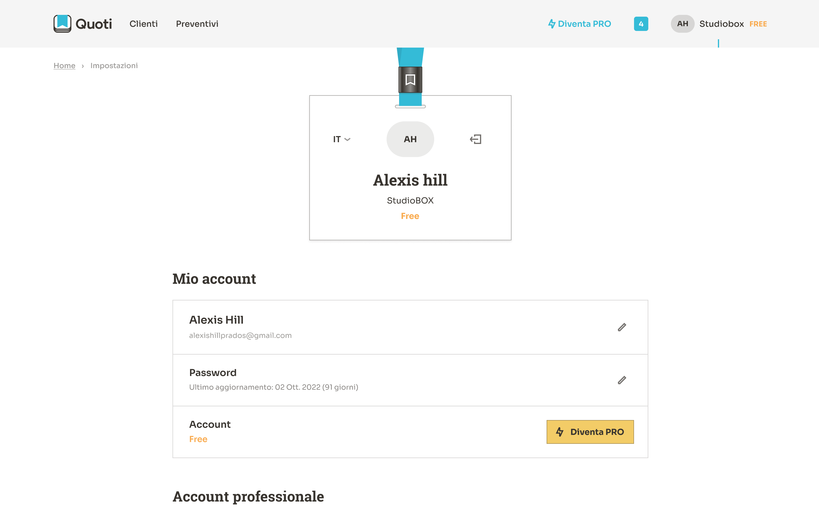 User Profile interface inspiration 29