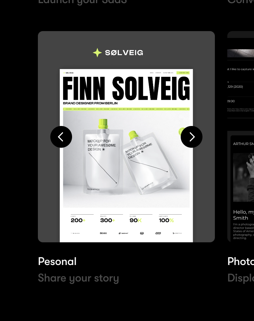 Gallery interface inspiration 30