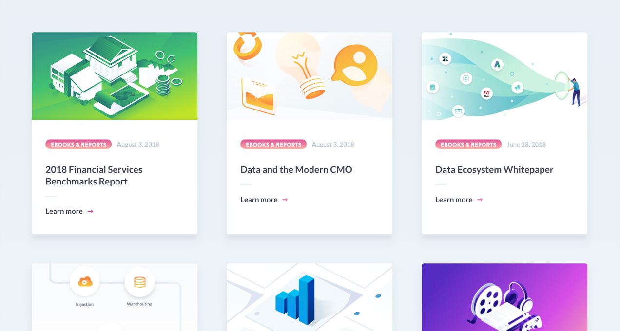 Cards & Lists interface inspiration 18