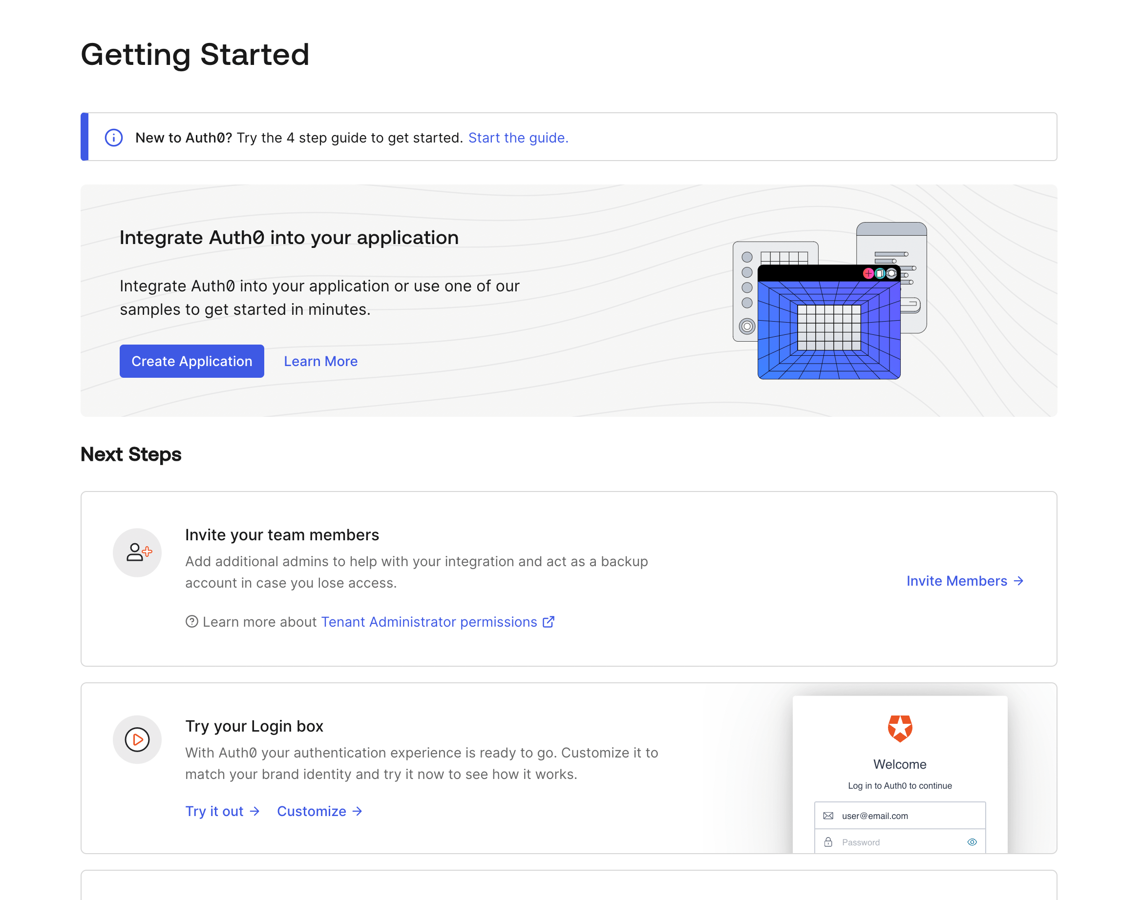 Welcome! interface inspiration 21