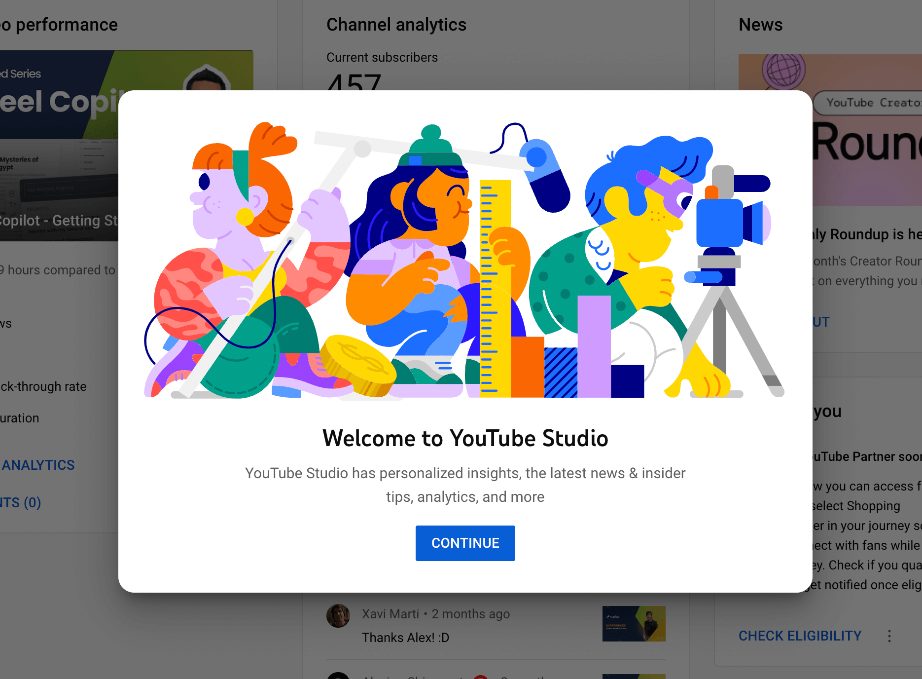 Welcome! interface inspiration 27