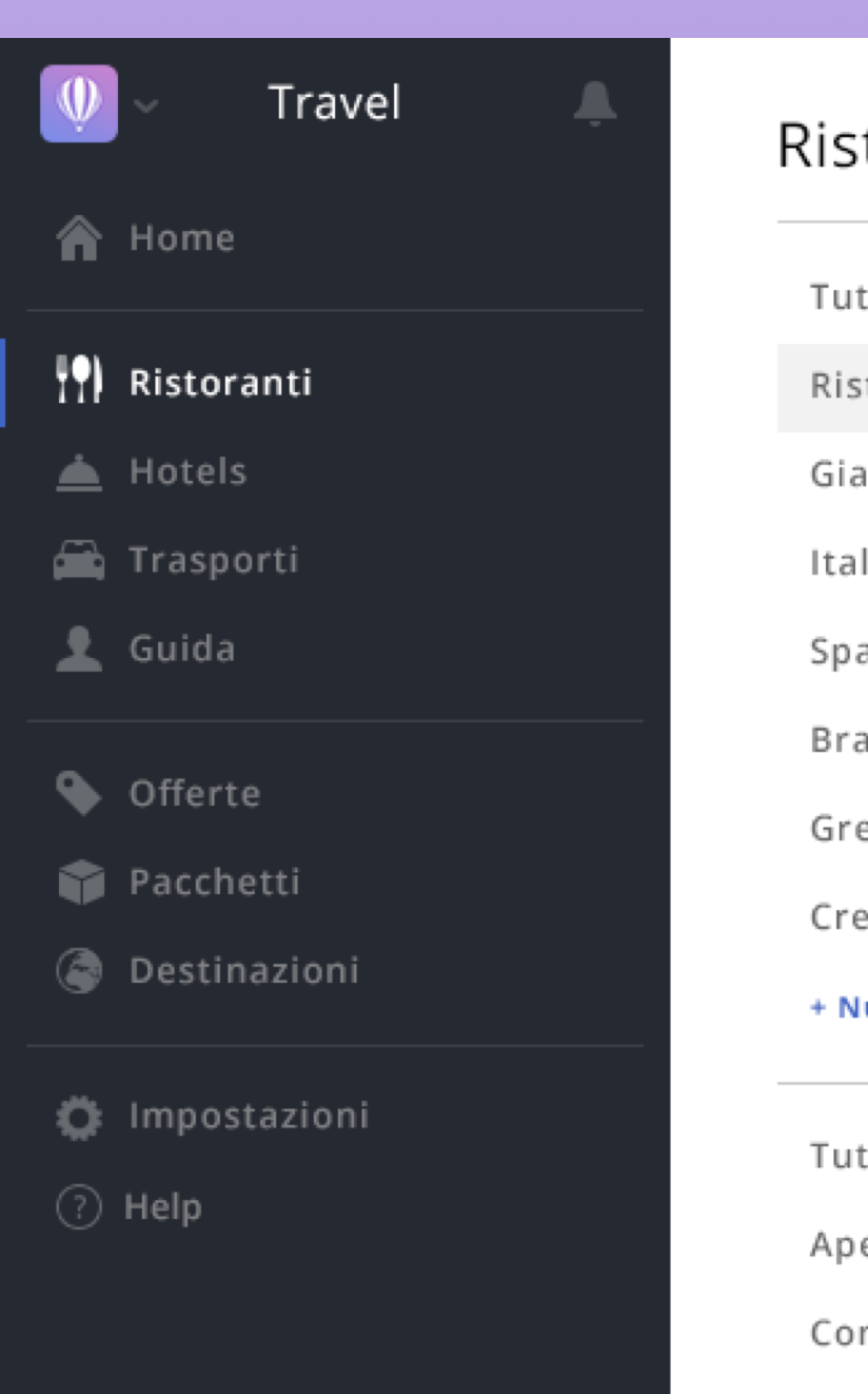Sidebar interface inspiration 29
