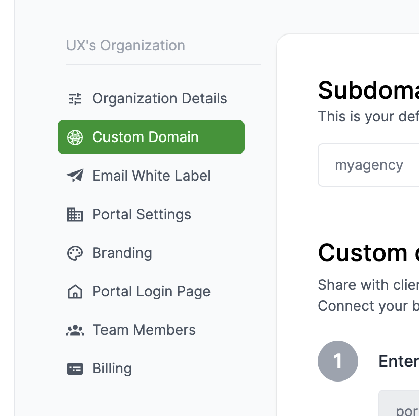 Sidebar interface inspiration 15