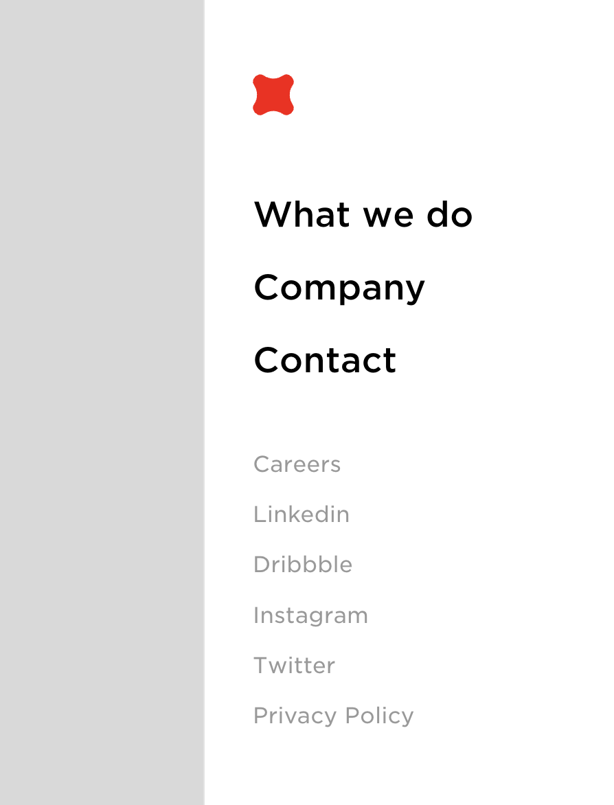 Sidebar interface inspiration 21