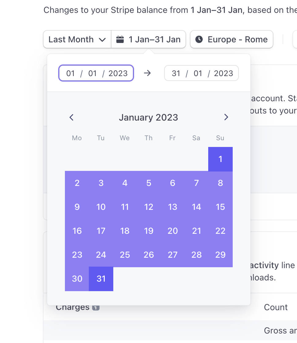 Calendars interface inspiration 24