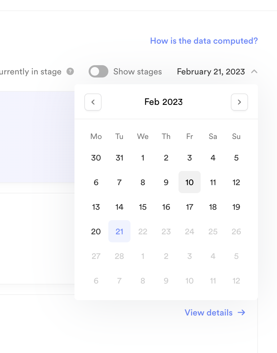 Calendars interface inspiration 26