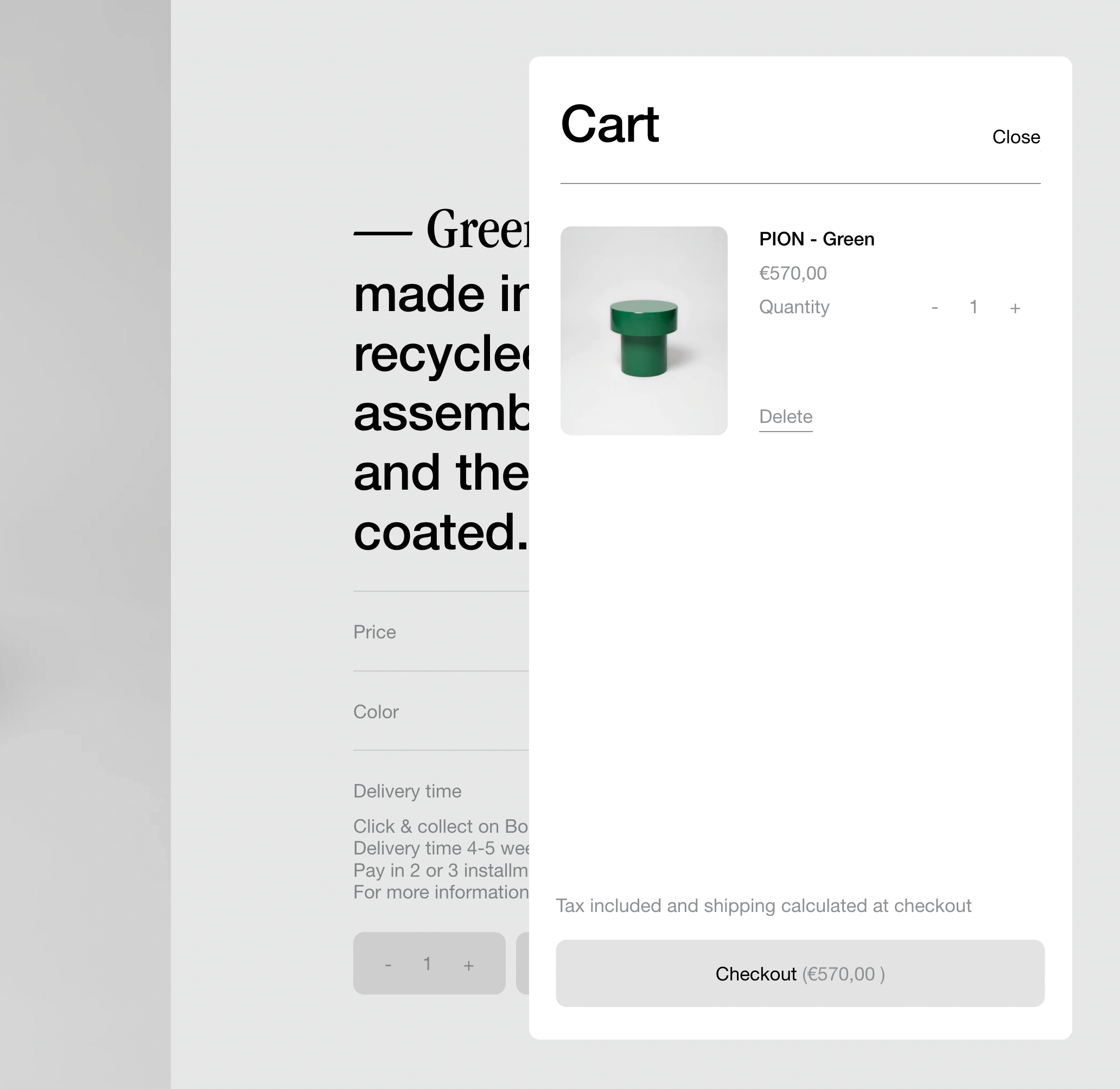 Shopping Card interface inspiration 19