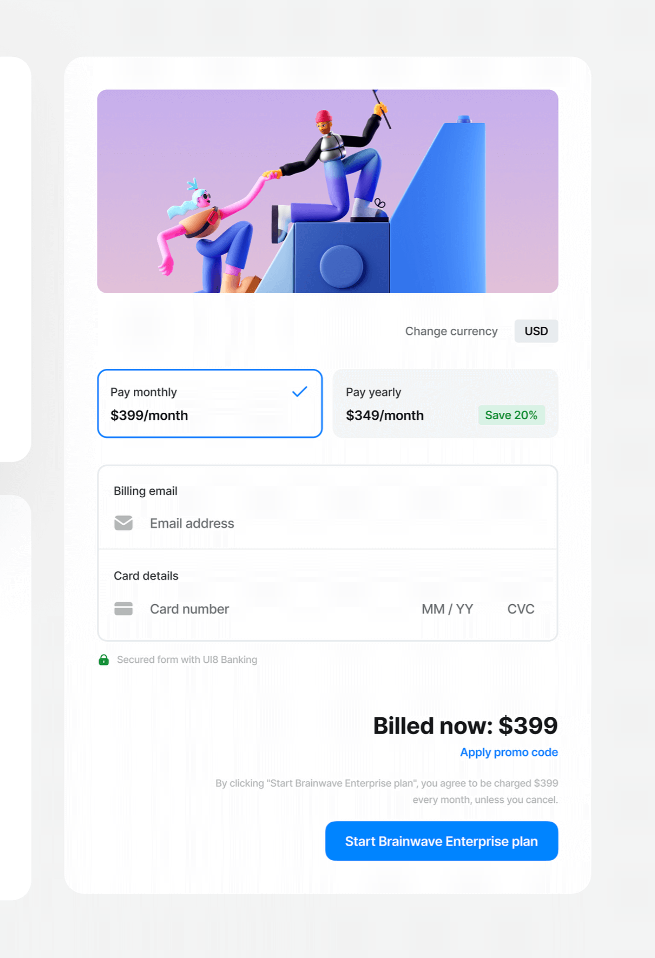 Shopping Card interface inspiration 21
